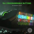 Razer Naga Pro Wireless Gaming Mouse: Interchangeable Side Plate w/ 2, 6, 12 Button Configurations - Focus+ 20K DPI Optical Sensor - Fastest Gaming Mouse Switch - Chroma RGB Lighting. 