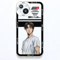 【BeginnerBer】Anime Initial D Phone Case For iPhone 15 14 13 12 11 Pro Max Mini X XR XSMAX SE20 8 7 6 Plus Transparent TPU Lens Creative Cover. 
