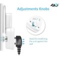 TOBO Multi Plug Extension Board and Wall Socket Extension Wall Mounted High Quality with USB Socket for Mobile Charging Travel Adopter with ON/OFF Buttons. 