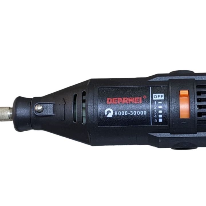 Dearmey Electric Mini Grinder Machine - 8000-30000 RPM for Crafting, Cutting, Grinding, Drilling, and Polishing"