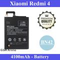 Xiaomi Redmi 4 Battery BN42 Replacement Premium Quality 4100mAh For Xiaomi Redmi 4. 