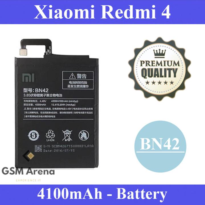 Xiaomi Redmi 4 Battery BN42 Replacement Premium Quality 4100mAh For Xiaomi Redmi 4