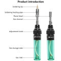Blow Torch Welding Tools-1 x Wireless gas soldering iron set-black. 