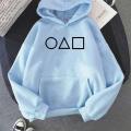 Squid Games Printed Fleece Full Sleeves Hoodie For Men & Women. 