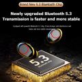 Delenzo Mart Original TWS M90 Wireless Headphones Sliding Cover Gaming Earphone Bluetooth 5.3 Sport Earbuds Music Headsets. 