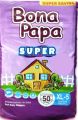 BONA PAPA Xl Size 5 SUPER (MAGICTAPE) Baby Diaper (50 Pcs)  Diapers. 