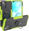 Dual Layer Shockproof Case for Infinix Note8, 360° Rotatable Kickstand TPU + PC Protective Case for Infinix Note8,Black. 