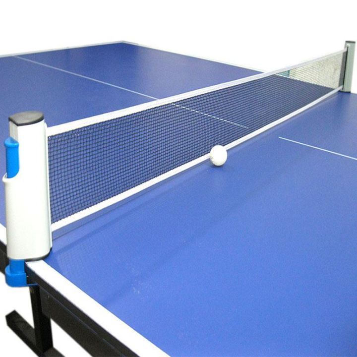 Adjustable Table Tennis Net With Push Clamps Table Tennis Net Replacement, Ping Pong Net Portable Retractable Table Tennis Net Fitness Sports Exercise Note random color will be deliver