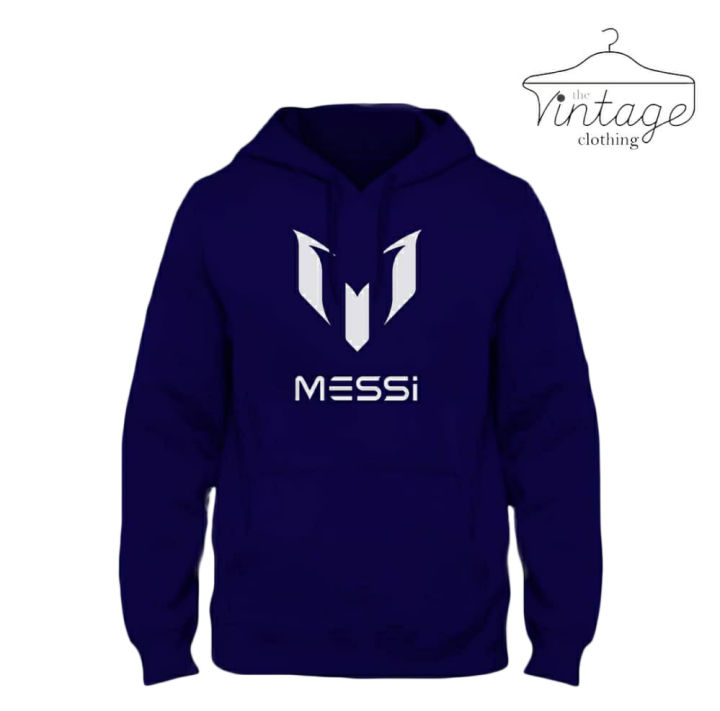 Messi blue kangro Hoodies For Men / Hoodies For Girls