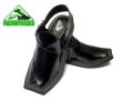 Peshawri chappal in Black Color Triple Gear. 