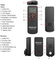 Pholsy Wireless Shutter Remote Control With Digital Timer. 