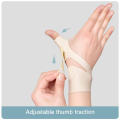 Breathable Thumb Splint Medical-Grade Anti-Slip Elastic Wrist Support Adjustable Wrist Brace for Sports Injury Recovery. 