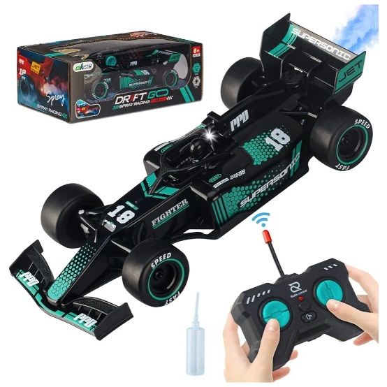 Drift%20Spray%20F1%20Formula%20Remote%20Control%20Racing%20Car%20Rechargeable%20Multicolor%20-%20Image%202