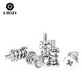 10pcs M2 M2.5 M3 Springs Screw For Graphics Card Computer CPU Mainboard Radiator Fixing Bolts DIY Phillips Step Screws. 