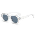 High Quality Sunglasses Trendy Unisex Personalized UV400 Shades Cut Edge Design Square Frame Eyewear for Outdoor Accessory Fashion Statement Women and Men Eye Safety  Wear. 
