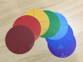 C2a-Fraction Circles - Math -For teaching Fraction families, Equivalent, addition, subtraction, multiplication & Division of Fractions. 