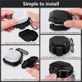 Armor Cover for Samsung Galaxy Buds Live/Pro/2 Case Secure Lock Design Matte Cover Full Body Protector for Samsung Buds 2 Cases. 
