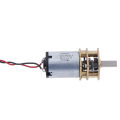 DC 3V-6V 5V 55rpm reduction gearbox slow speed micro n20 full metal gear motor - dc motor. 