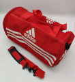 Ads Duffle bag, sports bag, travel bag, Gym Bag, Outdoor Sports Bag - Black & Red. 