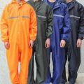 Waterproof Fashion Conjoined Full Body Over Rain Coat Suit and oil proof dust proof for outdoor activities Random Color multicolor and multicolor size. 