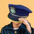 Children Police Hat Photo Prop Headdress Role Play Hat for Performance Dress up Holiday. 