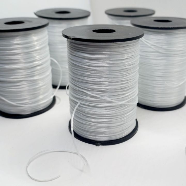 White Stretchy Elastic Cord/Thread for Jewelry Making & Art & Craft.
