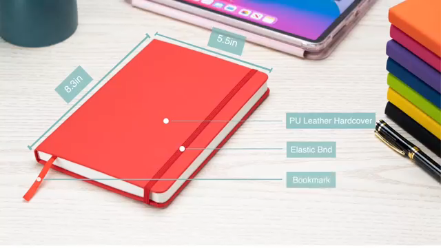 notebooks%EF%BC%8C%20Hardback%20PU%20Leather%20Notebook%20Hard%20Cover%20Lined%20Notebook%20Student%20A5%20Notepad%20Business%20Notepad%20Writing%20Notebook%20100Sheets/200Papers%20-%20Image%203