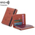 【VisioN Shop】Molave Passport Fashion Neutral Multi-purpose Travel Passport Tri-fold Organizer Holder Business Card Cases Ladies  Ladies bags. 