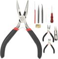 Online Karachi 5-in-1 Jewelry Making Repair Tool Kit – Precision Pliers & Craft Tools Set. 