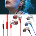 Wired Headphones With Microphone 3.5mm Wired Earbuds For Ios Android Smartphones Laptops Mp3 Gaming Walkman Items. 