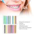 40stick/1 pack Dental Elastomeric Ligature Ties Orthodontic Elastic Rubber Band Teeth Ring Oral Care Orthodontic Bracket. 