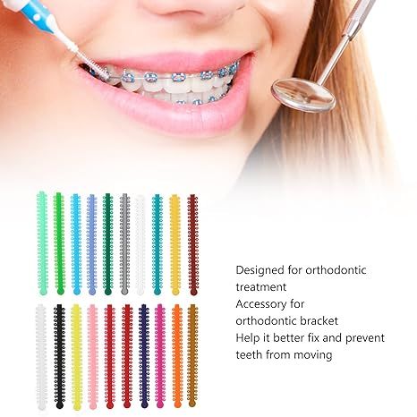 40stick/1%20pack%20Dental%20Elastomeric%20Ligature%20Ties%20Orthodontic%20Elastic%20Rubber%20Band%20Teeth%20Ring%20Oral%20Care%20Orthodontic%20Bracket%20-%20Image%204