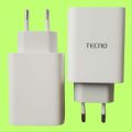 33W Fast Charger for Tecno, Infinix, Oppo, Xiaomi, Vivo, Realme, Type-C Cable Included, Turbo Charging. 