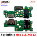 New For Infinix Hot 10 11S 12 Pro 30i S3X Note 7 12 30 S5 Pro USB Charging Connector Board Port Dock Flex Cable With Micro. 