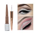 Julystar Pack Of 2 Diamond Liquid Glitter Eyeliner Gold & Silver. 