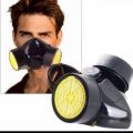 Mask with Double Protection Filter for safety from smokeandchemicals. 