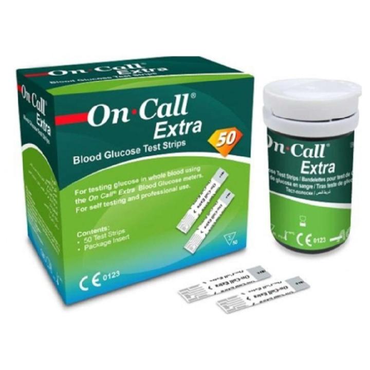 On Call Extra 50 test Strips