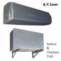 SP Dealz   Air Conditioning Cover Ac Unit Covers Outdoor Trim with Hanging Outdoor Air Conditioner Cover Mounting Pole Wall Window Ac Cover Ac Condenser Covers Polyester Dust Cover Rainproof. 