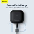 Baseus Bowie E3 Bluetooth Headphone Wireless Headphones TWS earphones, Fast charging, 0.06 second delay, Location APP Black. 