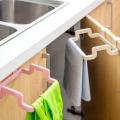 Plastic Kitchen Trash Garbage Bag Holder,Candy Color Towel Cabinets Rack Organizer. 