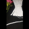 7 yards and 5 yards / gaz of fancy zigzag lace or clothes/fancy laces for ladies dress/zigzag lace for shirt/zigzag lace for trouser/ zigzag lace for dupata/ fancy zigzag lace. 