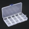 Electronic Components 15 Slots detachable plastic cases boxes. 