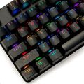 GameStop GS200 RGB Gaming Mechanical Keyboard - Outemu Brown Switches - 1000Hz Polling Rate - FPS Sniper (Black). 