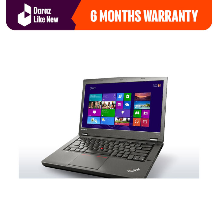 Lenovo ThinkPad T440P 14" Screen Laptop i5 4th Generation, 4GB RAM, 320GB HDD, Windows 10 - FREE LAPTOP BAG - daraz like new laptops