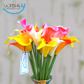Wishly Real Touch Calla Lily - Artificial Silk Flowers artificial Stems & Bouquet Pack of 5, for Home Shop Office Restaurant Wedding Party Décor / DIY Flower Arrangement Decoration.. 