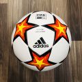 Champion league Soccer Foot Ball 2021 Size 5 with free Nozzle by King Sports. 