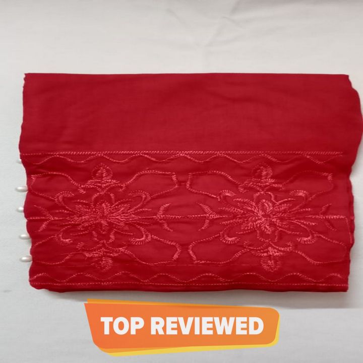 New Collection  Cotton  standard 1-Piece  Trouser stitched pants for girls women with embroidery