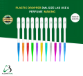 100 Pcs Plastic Dropper Pipette 3ml, For Laboratory 100 Pcs for lab & Perfume Making use & for Art & Craft. 