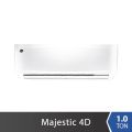PEL SPLIT AC 1 TON 12K Majestic Glory / Majestic 4D (non inverter)100% Copper with T3 Compressor-3 Years Warranty With Free Installation. 