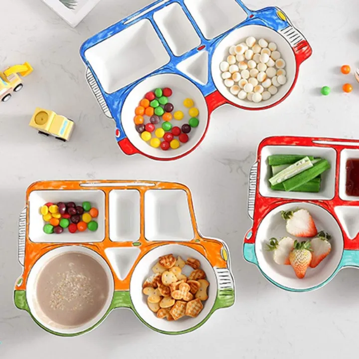 Melamine%20Kids%20Plate%20Section%20Multicolor%20with%20attractive%20Prints%20for%20Boys%20and%20Girls%7C%20Food%20Serving%20-%20Image%203